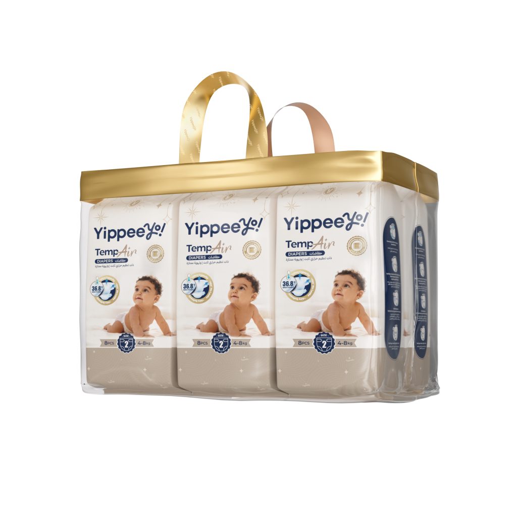 YippeeYo Color Edition Diapers Size 2 (Fun Pack)