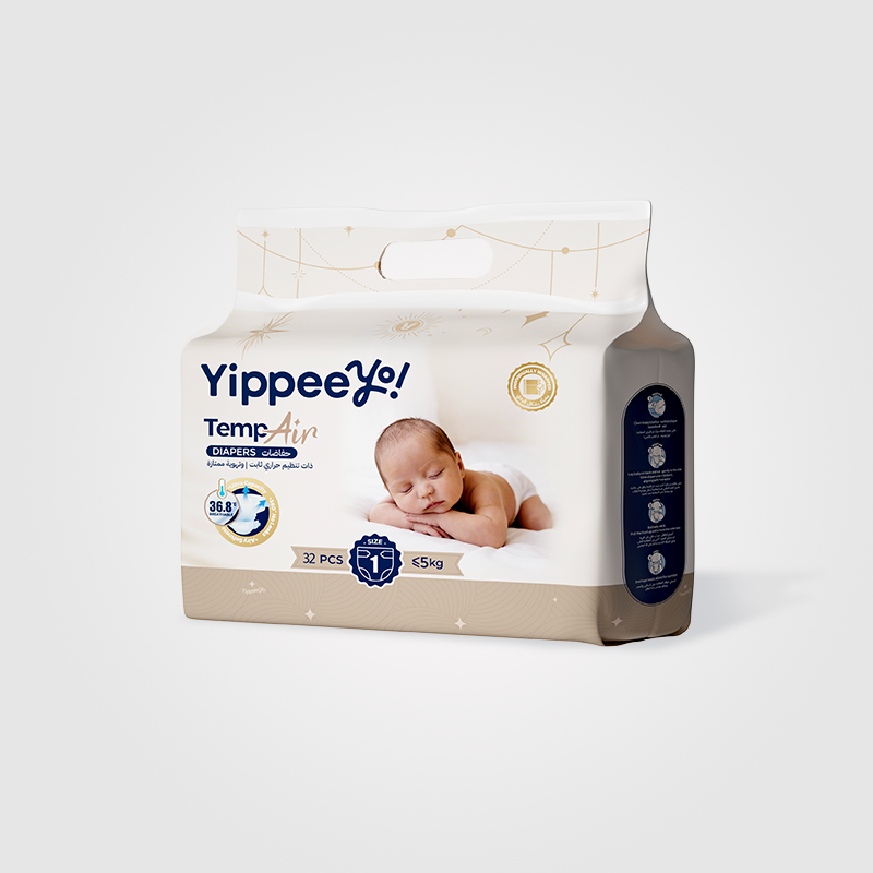 Yippeeyo TempAir Diapers Size 1